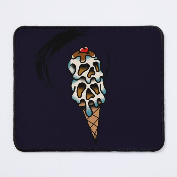 Item preview, Melting Skull Ice Cream – Sweet but Deadly designed and sold by Anitkaaa.