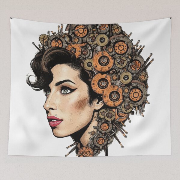 Item preview, futuristic amy designed and sold by Hen-C-Art.