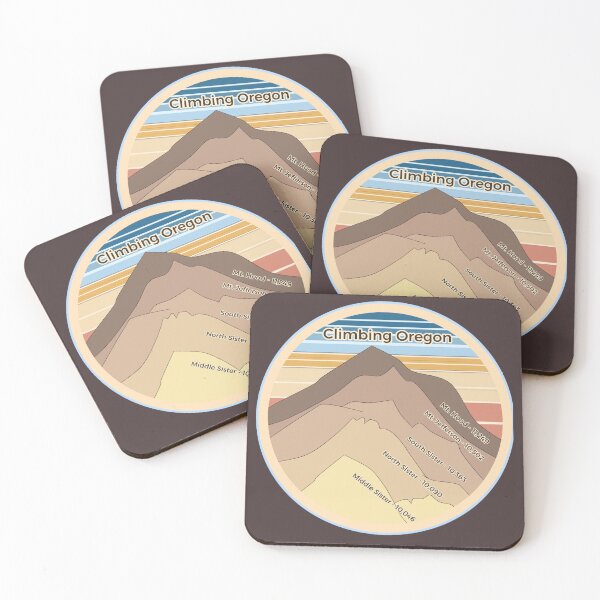Item preview, Climbing Oregon - Retro Stack designed and sold by ErynFalasDesign.