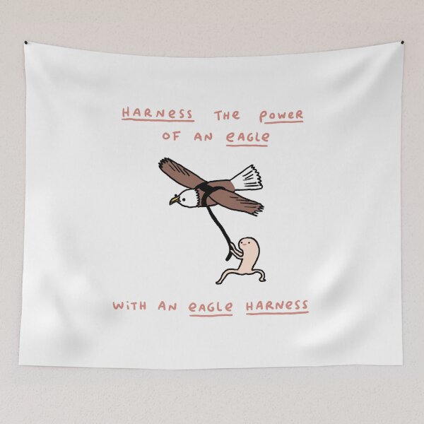 Item preview, Honest Blob - Eagle Harness designed and sold by SophieCorrigan.
