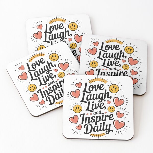 Item preview, Love, Laugh, Live, And Inspire Daily designed and sold by MrERNST.