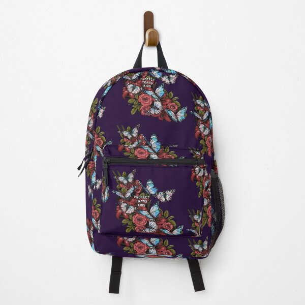 Item preview, Protect Trans Kids Butterflies and Flowers designed and sold by Art by Veya.