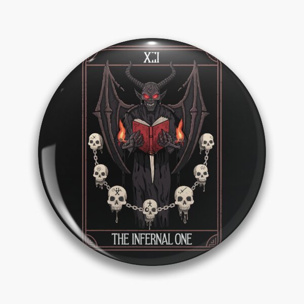 Item preview, Tarot Card - The Infernal One designed and sold by SignumShop.
