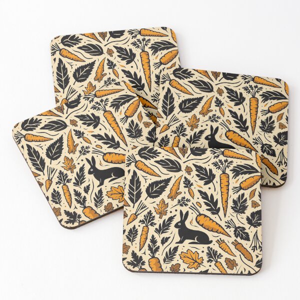 Item preview, Autumn Rabbit and Carrot Pattern designed and sold by zzz888.