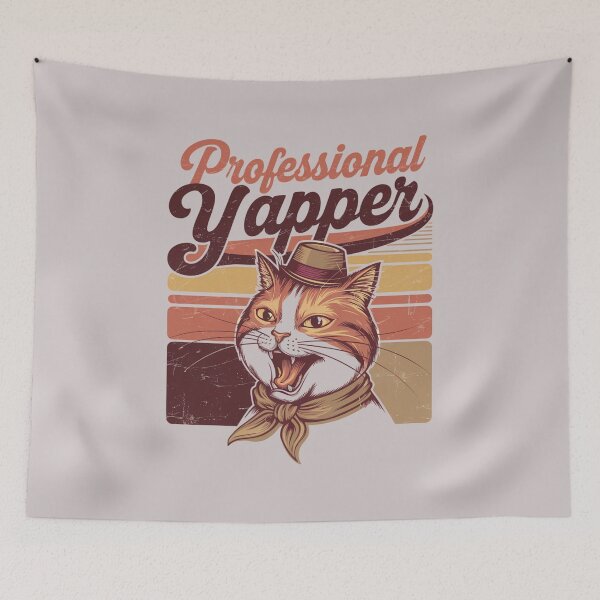 Item preview, Professional Yapper Vintage Talkative Cat designed and sold by New Art.