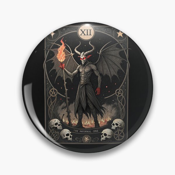 Item preview, Tarot Card - The Infernal One designed and sold by SignumShop.