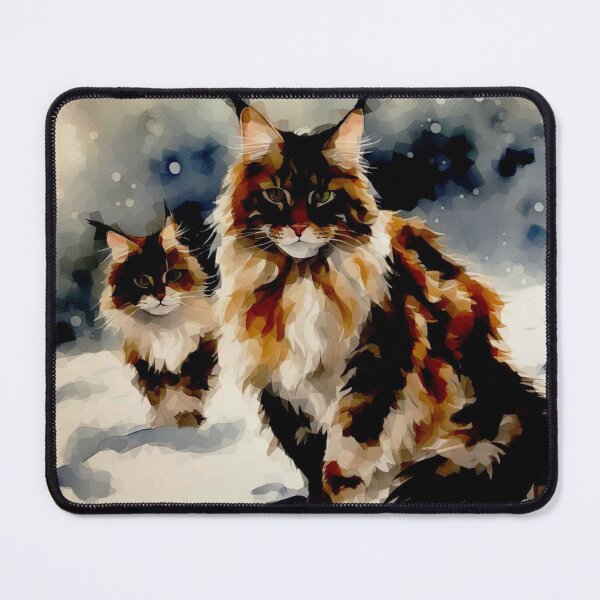 Item preview, Cats, cats, cats in the snow designed and sold by Helios Be. Lavsh.