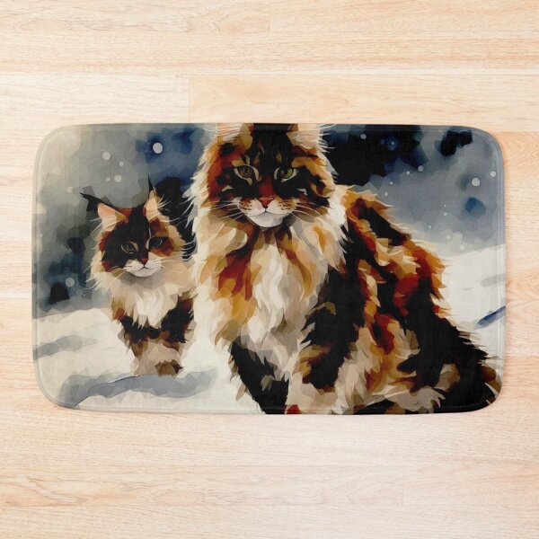 Item preview, Cats, cats, cats in the snow designed and sold by Helios Be. Lavsh.