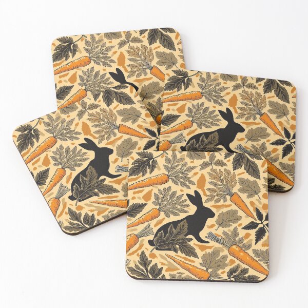 Item preview, Vintage Bunny and Carrot Farm Pattern designed and sold by zzz888.