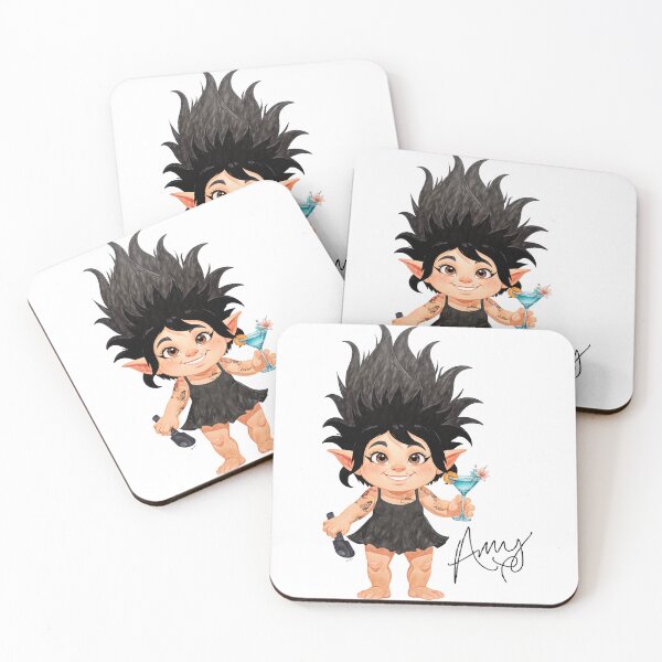 Item preview, amy troll doll designed and sold by Hen-C-Art.