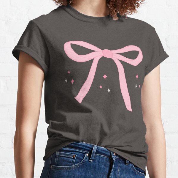Item preview, Pink Bow Ribbon With Stars Sticker Pack designed and sold by PixelPalmPrints.
