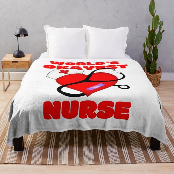 Item preview, World's Okayest Nurse designed and sold by iX-Physio.