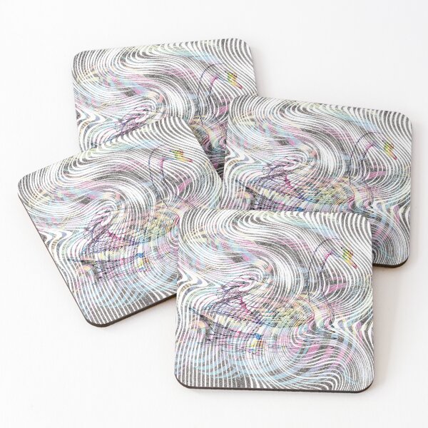 Item preview, Psychedelic Swan Lake designed and sold by Hen-C-Art.