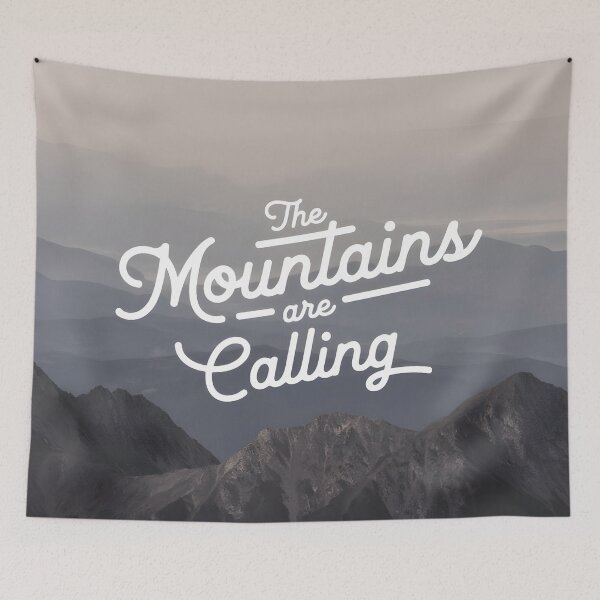Item preview, The Mountains are Calling designed and sold by PrintLabStudio.