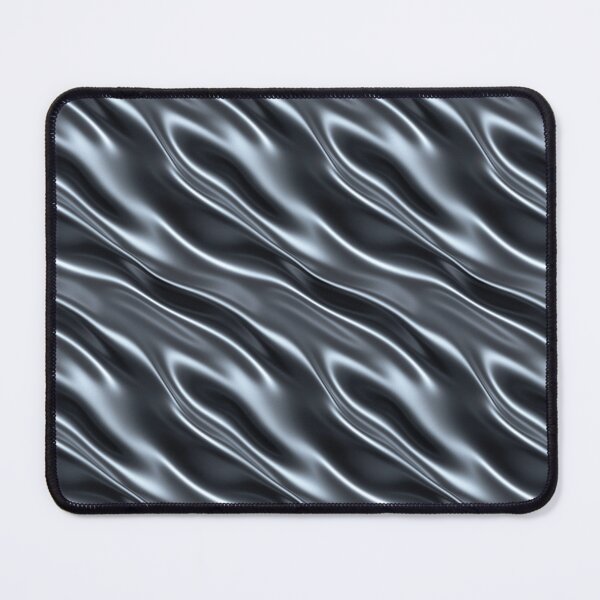 Item preview, Gunmetal Metallic Wave Pattern Design designed and sold by patternicco.