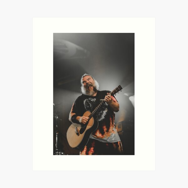 Aperçu de l'œuvre Jack Black / Tenacious D, tourné par 333Visuals, impression/affiche de concert créée et vendue par 333Visuals.