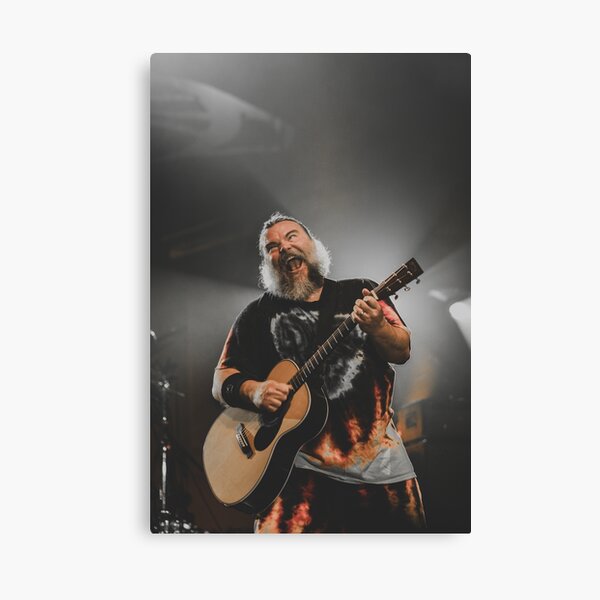 Aperçu de l'œuvre Jack Black / Tenacious D, tourné par 333Visuals, impression/affiche de concert créée et vendue par 333Visuals.