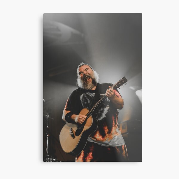 Aperçu de l'œuvre Jack Black / Tenacious D, tourné par 333Visuals, impression/affiche de concert créée et vendue par 333Visuals.