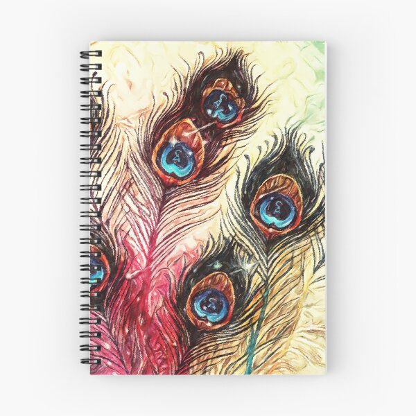 Item preview, Gancho de pavo real con ambiente colorido designed and sold by Hen-C-Art.