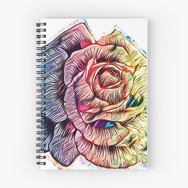 Item preview, Psychedelic Rose designed and sold by Hen-C-Art.