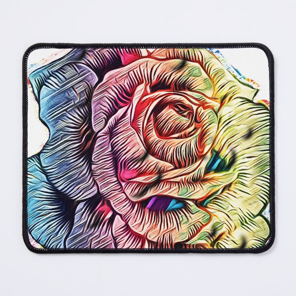 Item preview, Psychedelic Rose designed and sold by Hen-C-Art.