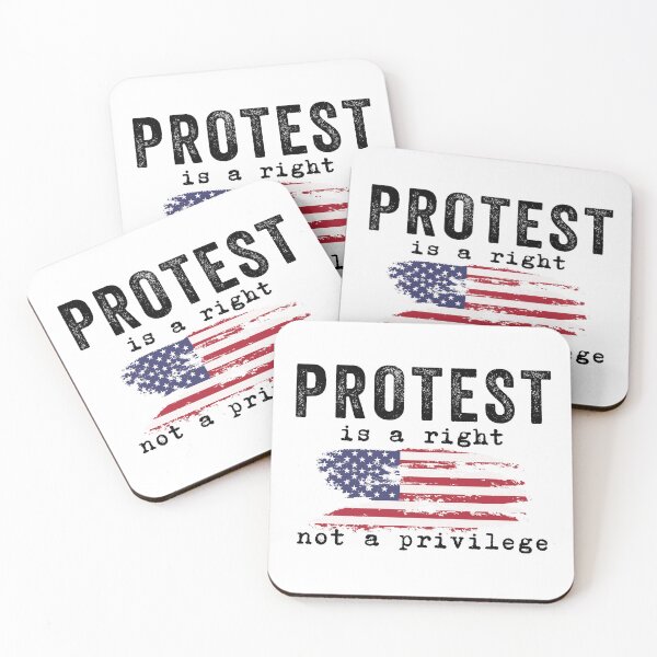 Item preview, Protest is a right, not a privilege designed and sold by elle-darts.
