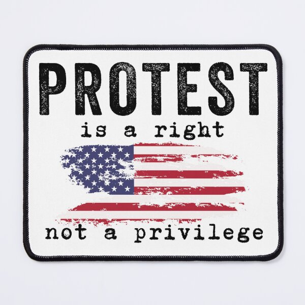 Item preview, Protest is a right, not a privilege designed and sold by elle-darts.