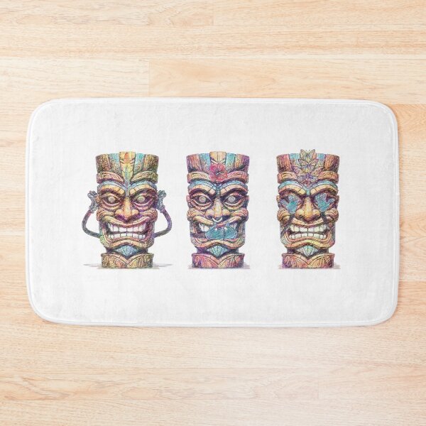 Item preview, Retro Tiki Wise statues designed and sold by Hen-C-Art.