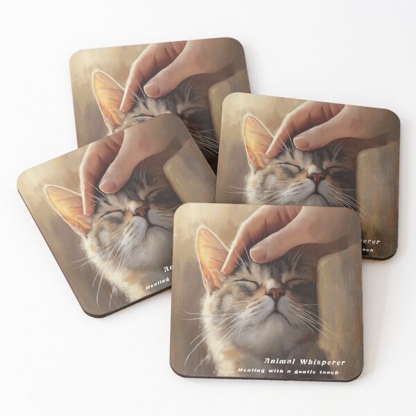 Item preview, Animal Whisperer tabby cat designed and sold by JanChryzostom.