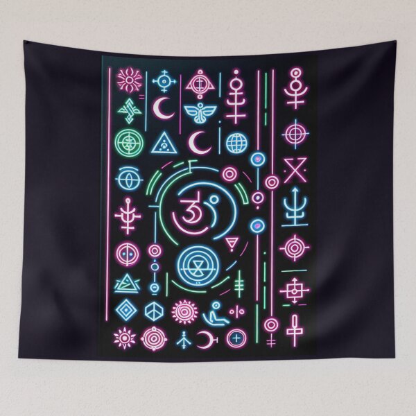 Item preview, _Neon Tales of the Ancients designed and sold by  ViralVisionsCreating .