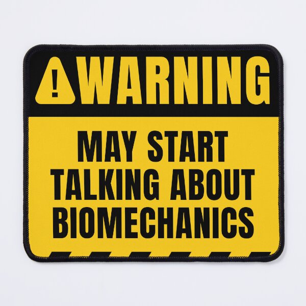 Item preview, May Start Talking About Biomechanics designed and sold by MaryAller.
