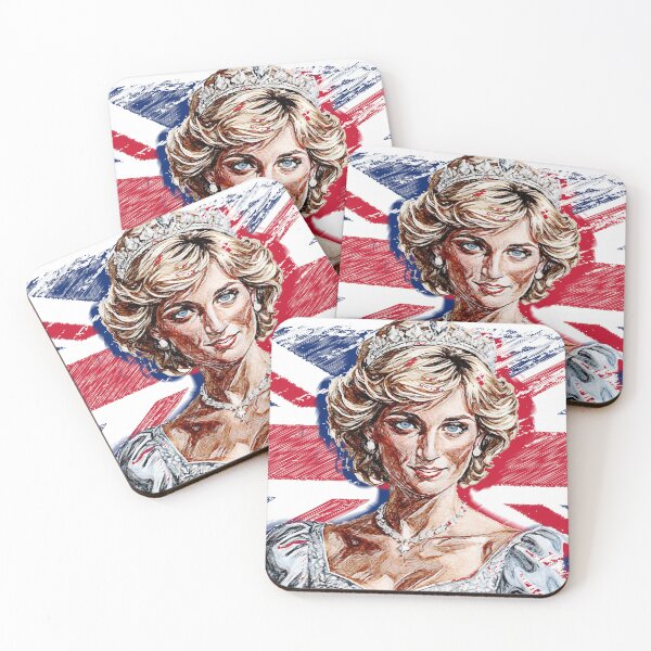 Item preview, Princess D UK flag designed and sold by Hen-C-Art.