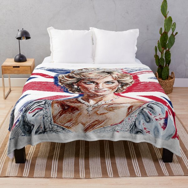 Item preview, Princess D UK flag designed and sold by Hen-C-Art.