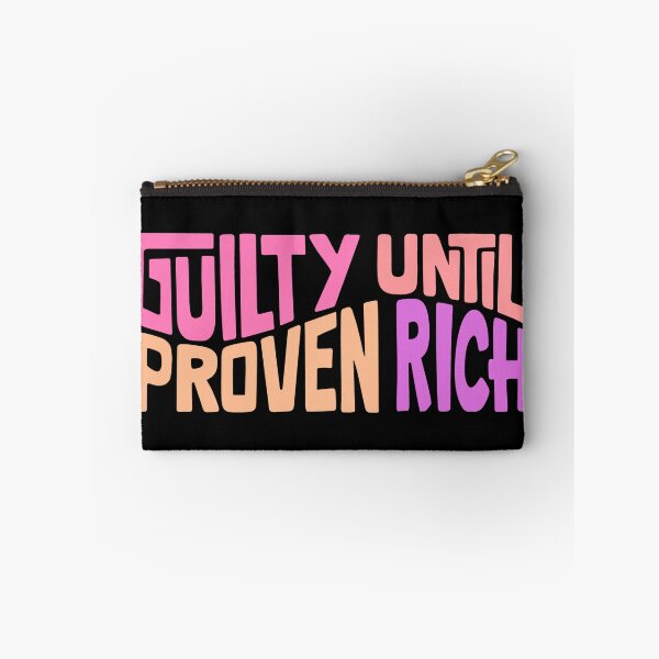 Item preview, Guilty Until Proven Rich Word Art designed and sold by Unhinged Heather.