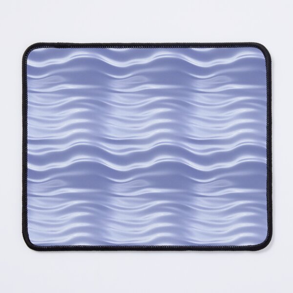 Item preview, Silver to Dark Blue Wavy Metallic Pattern designed and sold by patternicco.
