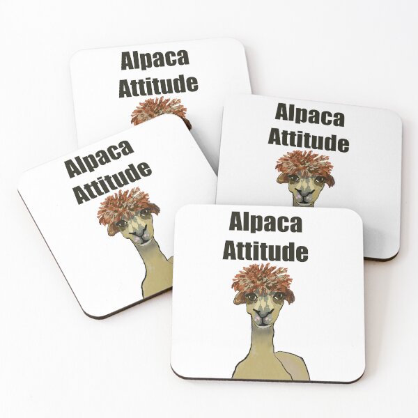 Item preview, Alpaca Attitude  designed and sold by Joyride Art and Design UK.