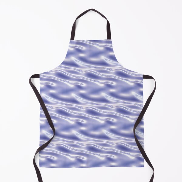 Item preview, Gradient Silver Blue Metallic Wave Texture designed and sold by patternicco.