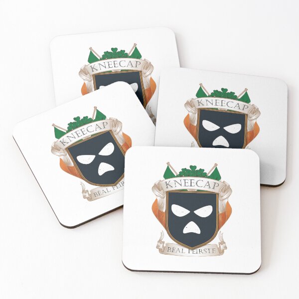 Item preview, Kneecap Béal Feirste 2025 Belfast Gaeilge Crest designed and sold by CELTIC-DESIGNS.