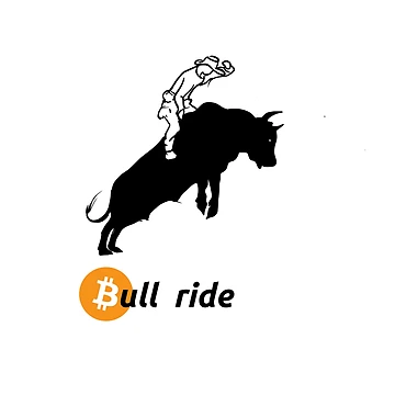 Artwork thumbnail, Bitcoin Bull Ride by berzabel