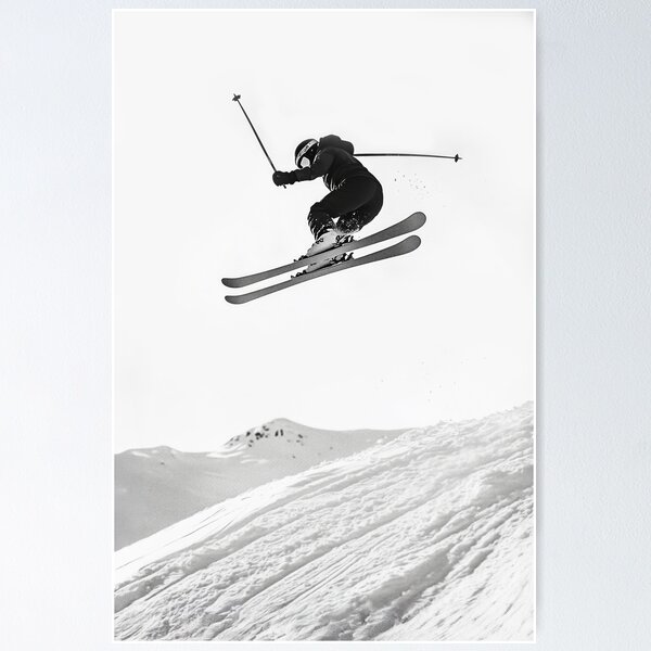 Item preview, Black and White Ski designed and sold by Nova~Prints.