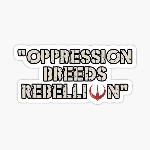 Vista previa del artículo con la obra «Cita La opresión genera rebelión», diseñado y vendido por MelanieRdz.