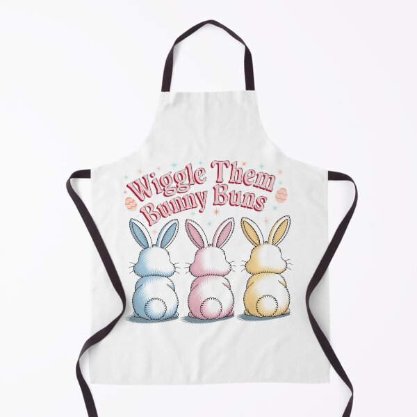 Artikelvorschau, Wiggle Them Bunny Buns – Niedliches Osterhasen-Design, Farbe 2 entworfen und verkauft von EpochFusion.
