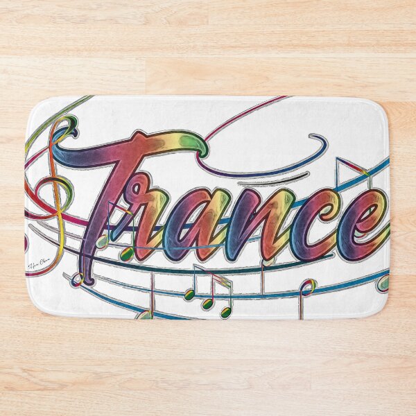 Item preview, Trance music- Psychedelic musical notes designed and sold by Hen-C-Art.