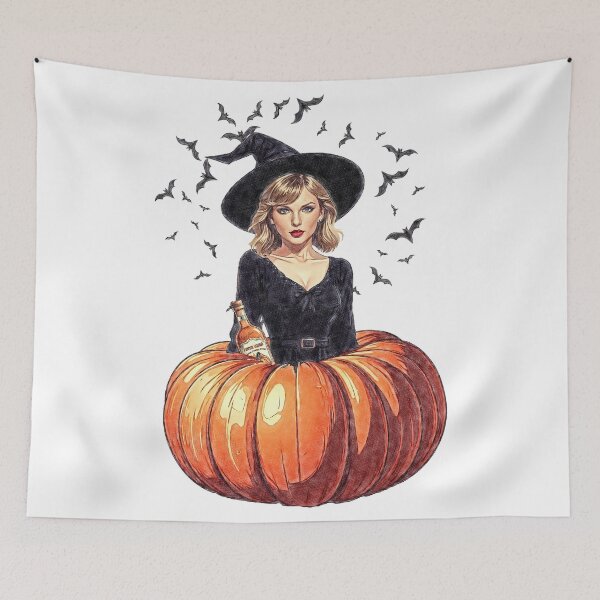 Item preview, Taylor in the Halloween Pumpkin designed and sold by Hen-C-Art.