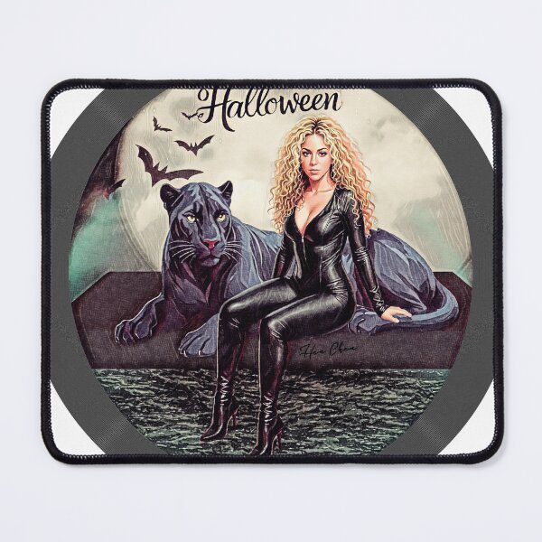 Item preview, Shakira- Black tiger Halloween vibe designed and sold by Hen-C-Art.