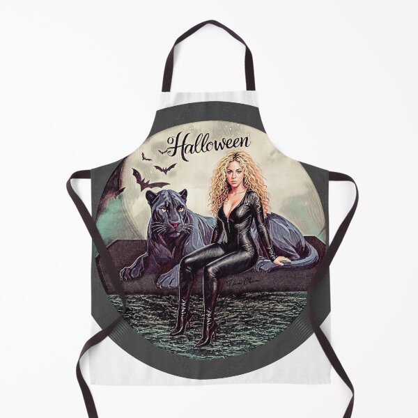 Item preview, Shakira- Black tiger Halloween vibe designed and sold by Hen-C-Art.
