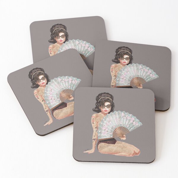 Item preview, Amy's tattoo becomes Amy designed and sold by Hen-C-Art.