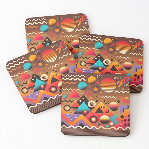 Item preview, Neon Chaos: The Memphis Aesthetic designed and sold by annenambiro.