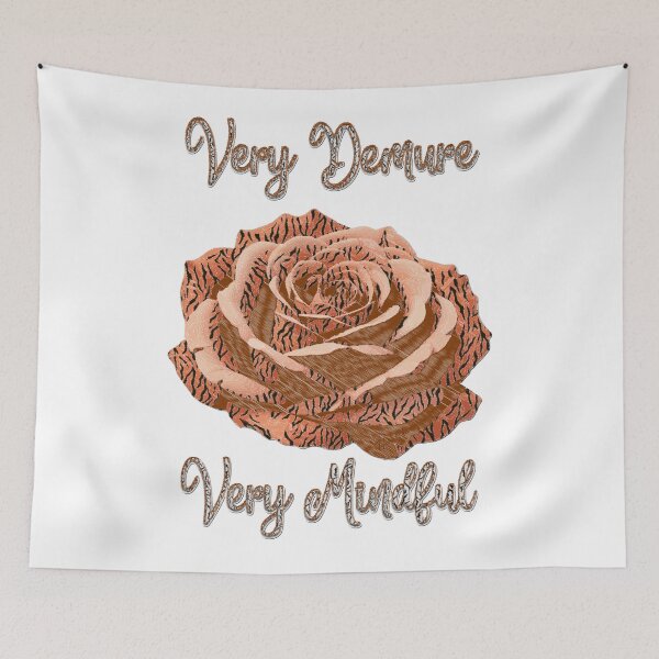 Item preview, Very Demure , mindful rose designed and sold by Hen-C-Art.