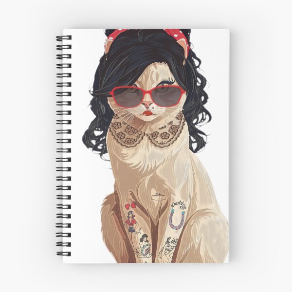 Item preview, Cat of Amy Winehouse designed and sold by Hen-C-Art.